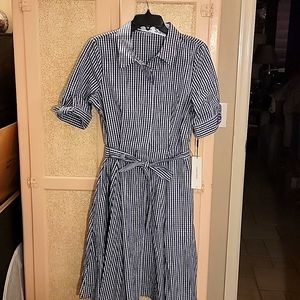 Calvin Klein Gingham Dress